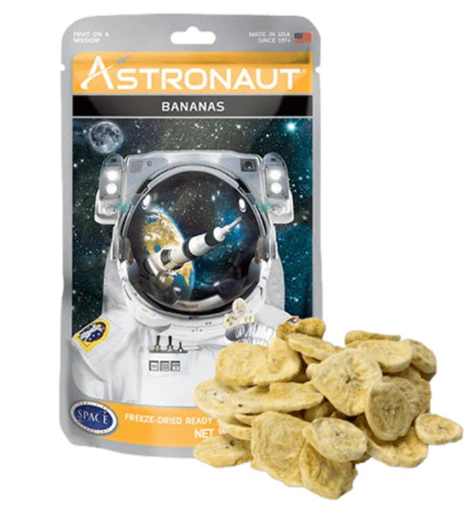 Freeze-Dried Astronaut Bananas