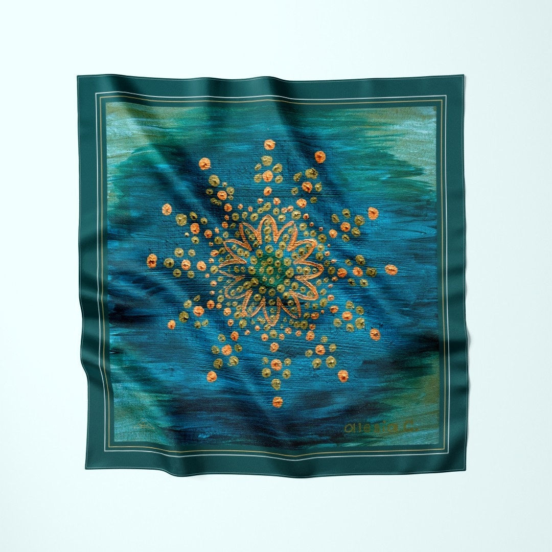Paul Tazewell Pocket Square Green