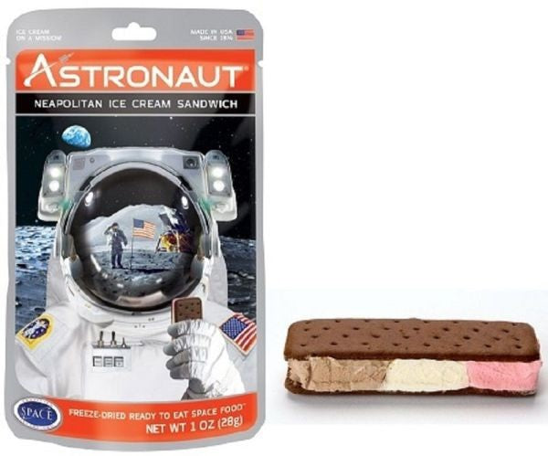 Neopolitan Astronaut Ice Cream