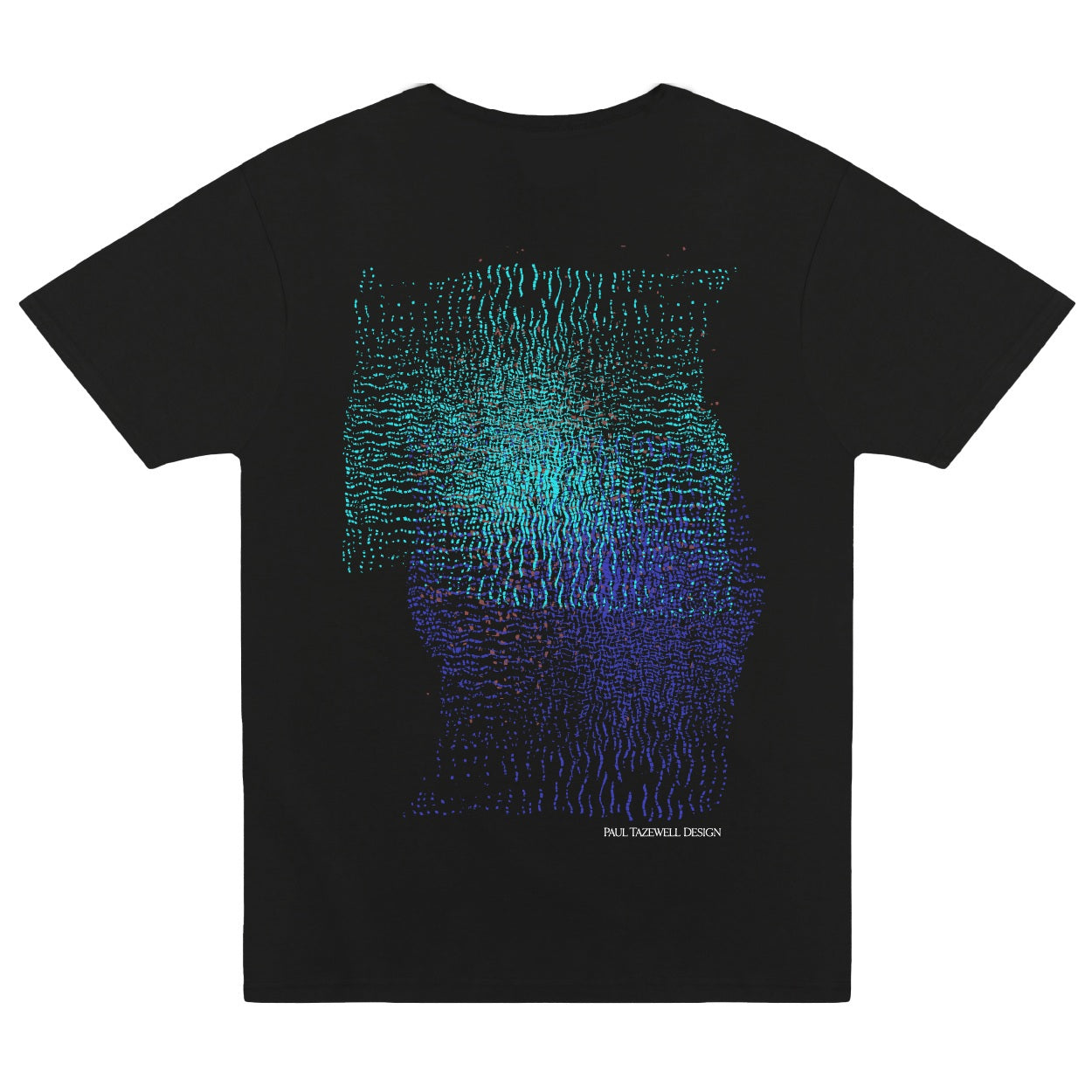Paul Tazewell Pattern Adult Tee Blue