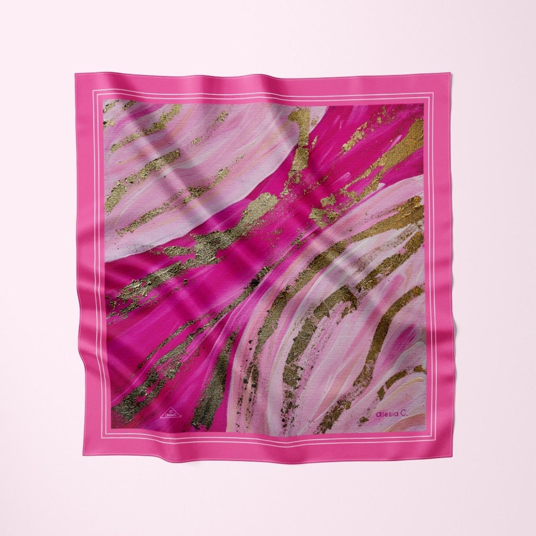 Paul Tazewell Pocket Square Pink