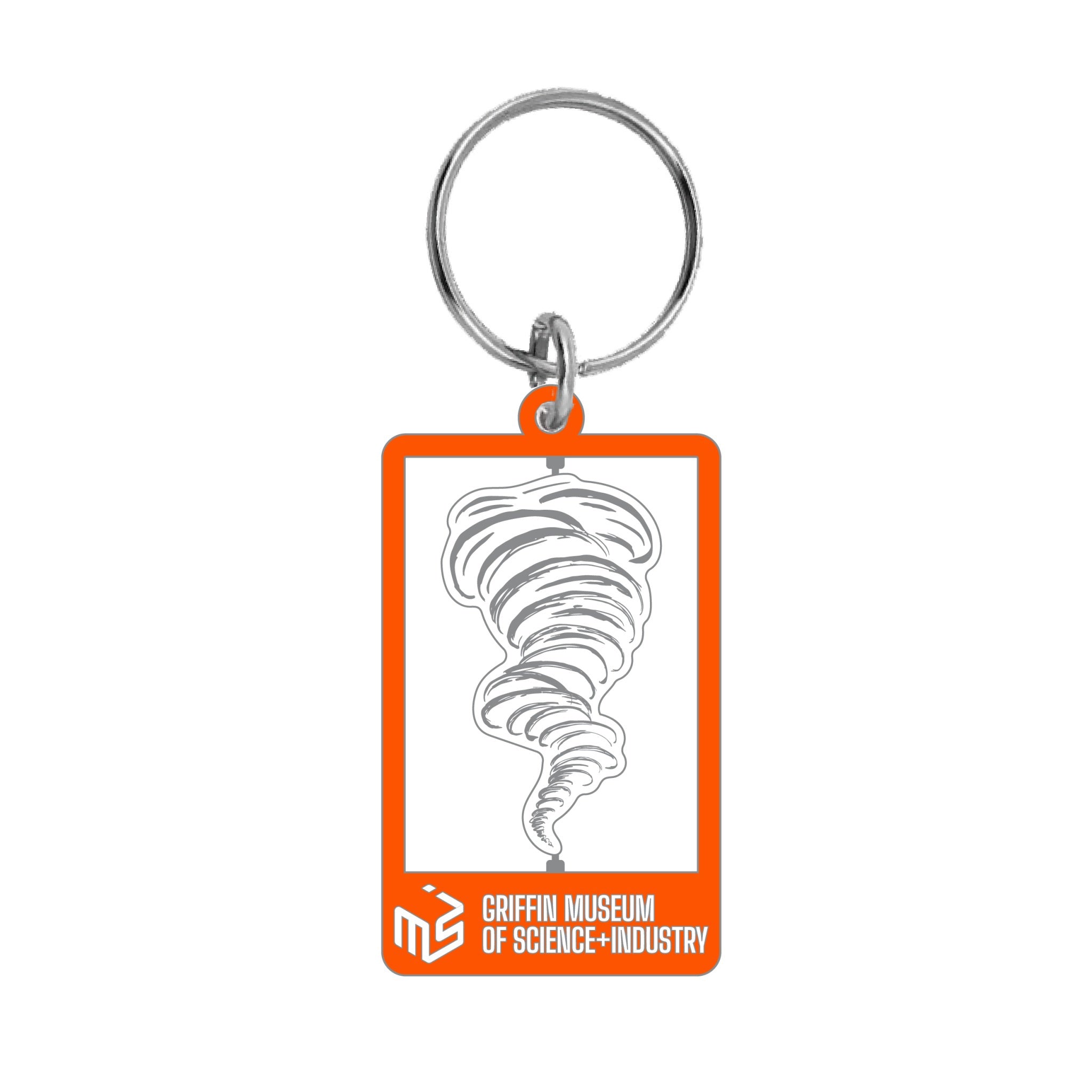 Spinning Tornado Keychain