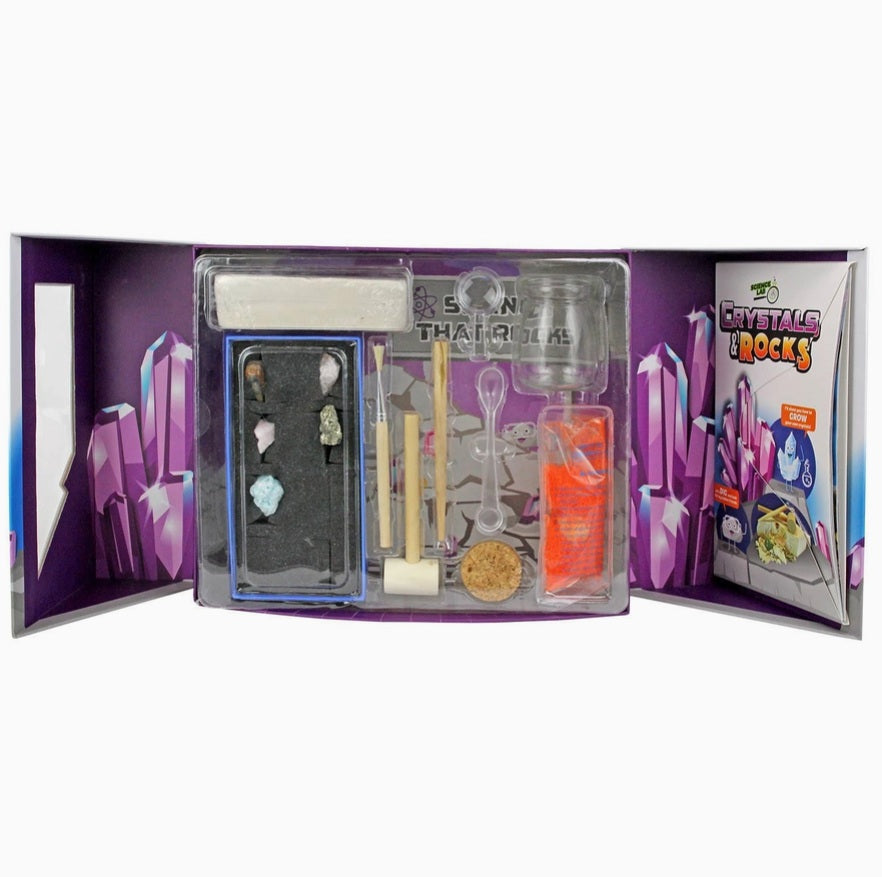 Crystals & Rocks Lab Box Open
