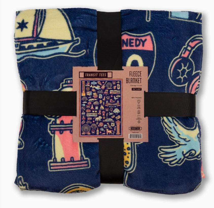 Chicago Icons Blanket