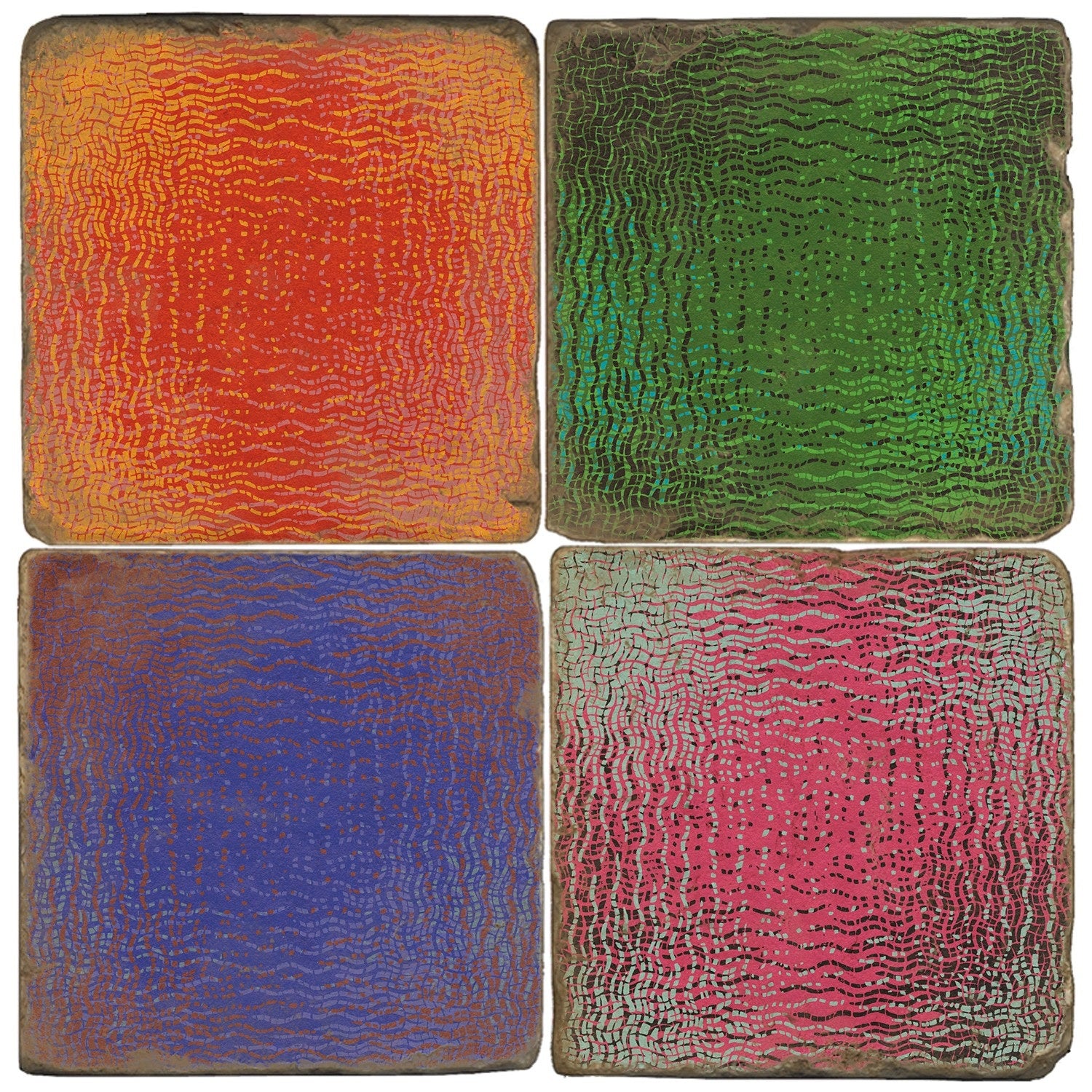 Paul Tazewell Glass Coaster Set