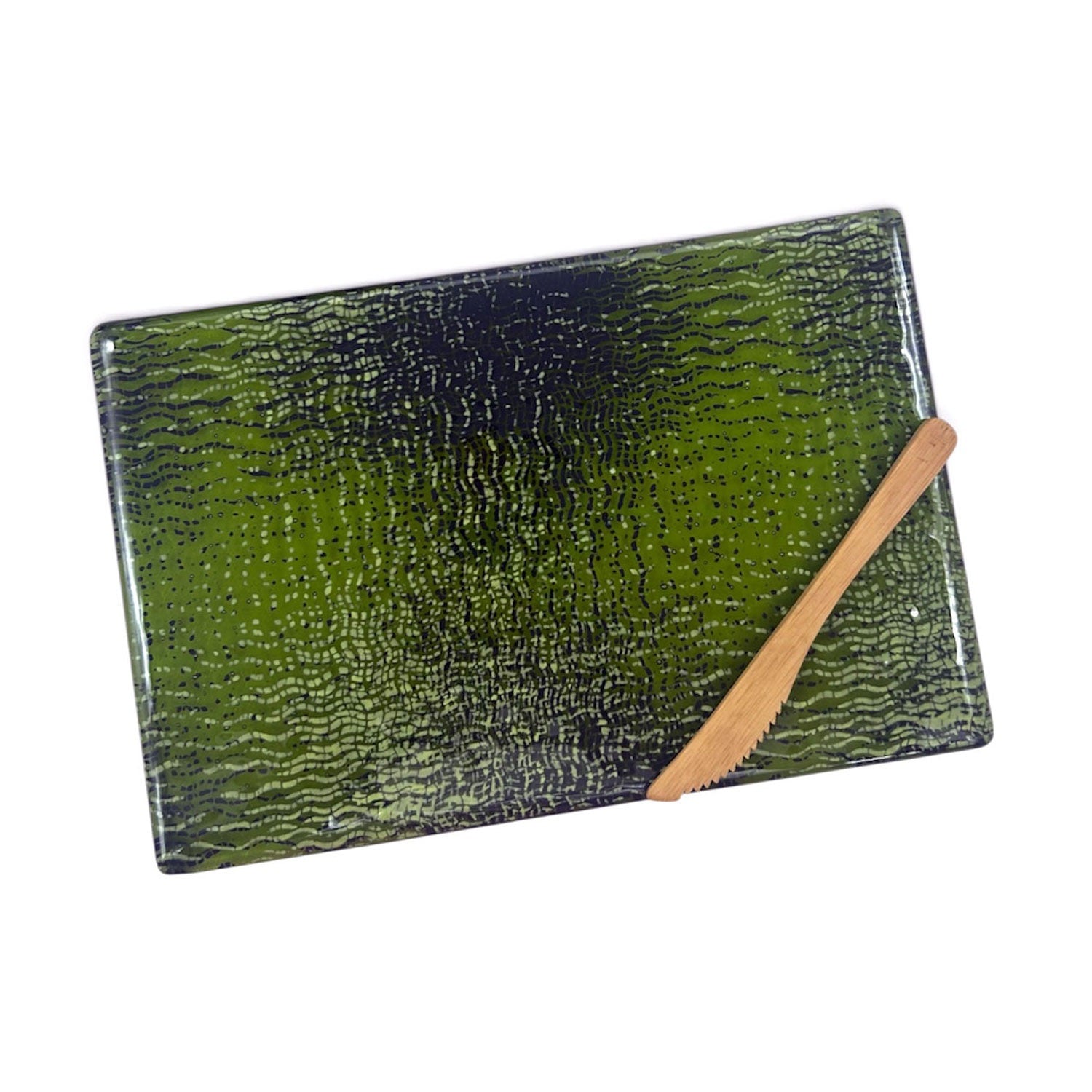 Paul Tazewell Pattern Glass Cheese Board