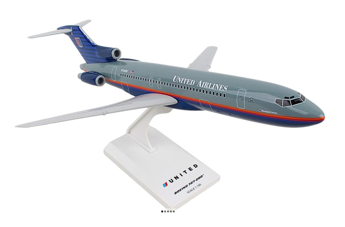 United 727 Plane Model